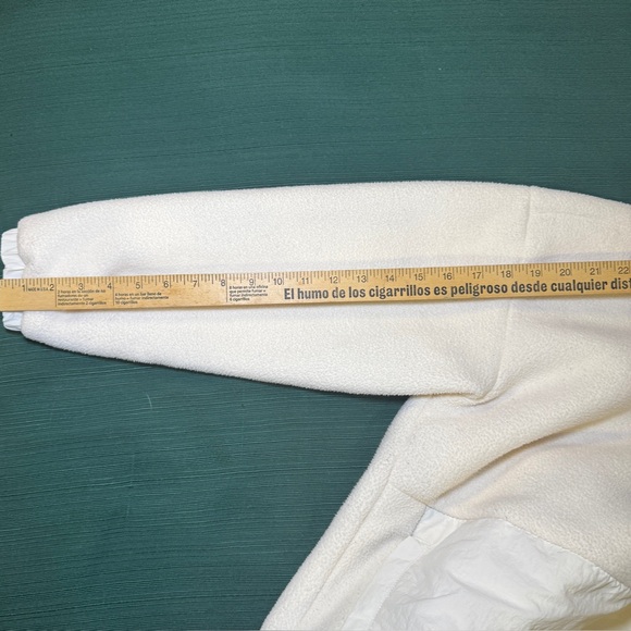 Fabletics‎ Lotta Sherpa Cream Half-Zip Jacket Pullover Sweatshirt Size Small - Picture 5 of 12